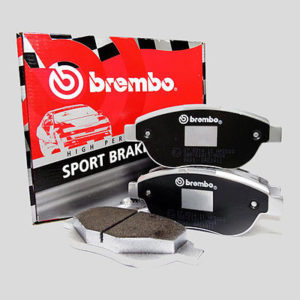 Plaquettes de frein avant Brembo HP2000 (07.B314.74) MINI (R55, R57,58,59)