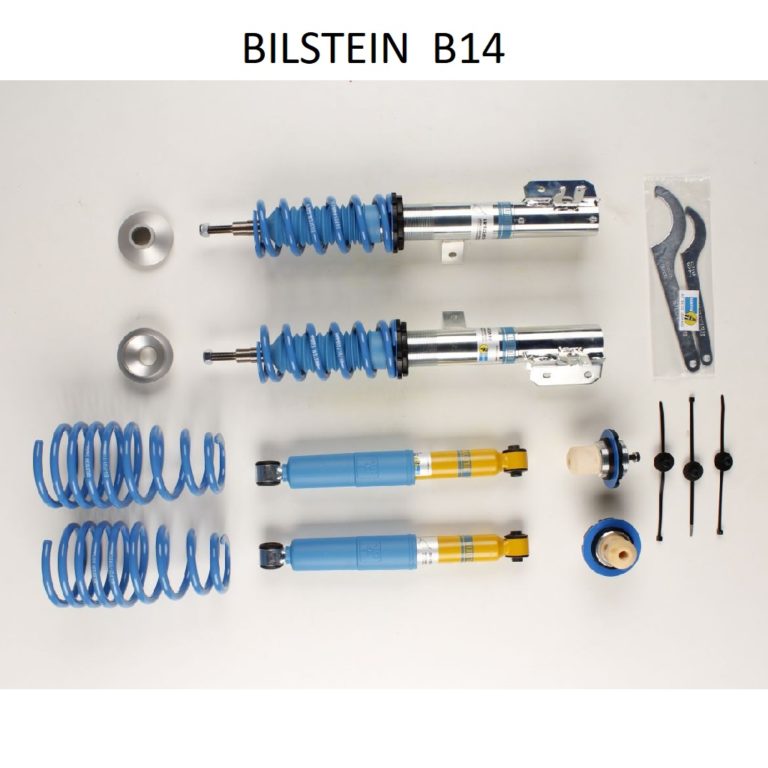 Kit Combiné Fileté Bilstein B14 Pour Fiat And Abarth 500 595 695 And Ford Ka
