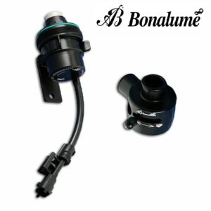 Bonalume E1SWITCH est aussi bien à recirculation interne qu'à décharge externe, elle est réglable à l'aide d'un curseur (de silencieuse à bruyante).