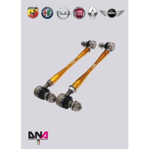 Biellettes stabilisatrices de barre anti-roulis réglable Pro-Street DNA Racing PC2235 pour Abarth, Alfa Romeo, Fiat, Opel, Mini & Renault