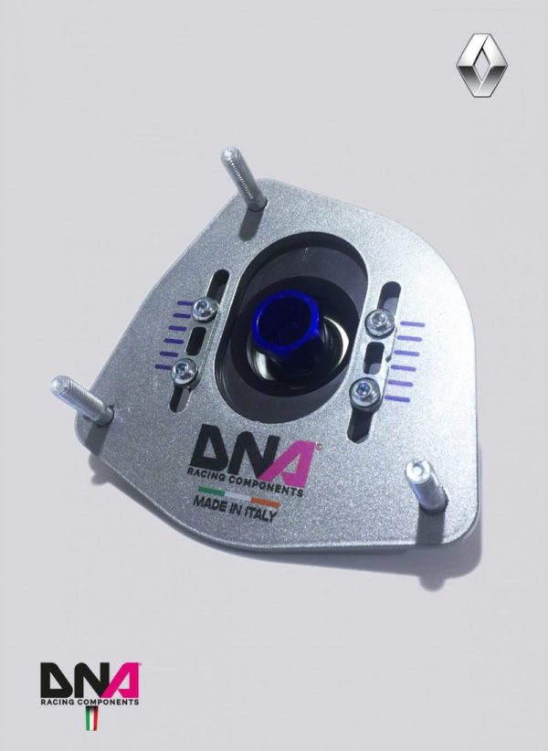 Kit de têtes d'amortisseur réglage monté sur uniball DNA Racing PC0113 pour Renault Clio 3 RS