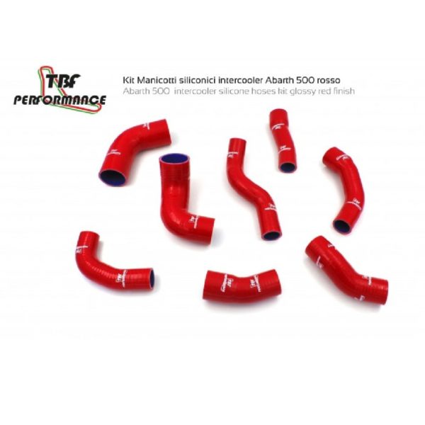 Kit de 8 durites intercooler pour Abarth 500 1.4 T-JET avec turbo IHI – Image 3