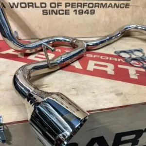 Échappement terminal arrière Monza Performance libre sans silencieux pour Abarth 500 / 595 / 695