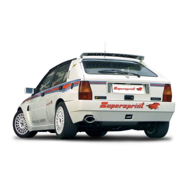 Échappement Supersprint, silencieux arrière pour Lancia Delta HF Integrale EVO I & EVO II 1991-1994 – Image 2