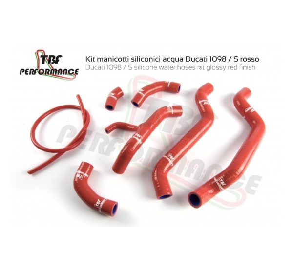 Kit de 7 durites pour circuit de refroidissement Ducati 848, 1098, 1198