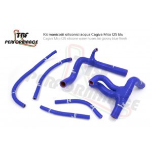 Kit de durites en silicone pour circuit de refroidissement Cagiva Mito 125 - 2T toutes les versions