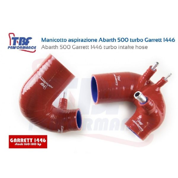 Durite en silicone renforcée "TBF performance TBF008232" pour Abarth 500 T-jet & turbo Garrett 1446 – Image 2