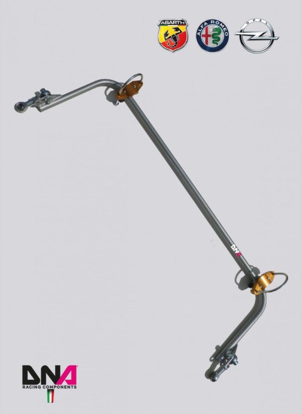 Barre anti-roulis arrière DNA Racing PC0167 pour Abarth Grande Punto, Alfa MiTo & Opel Corsa D & E
