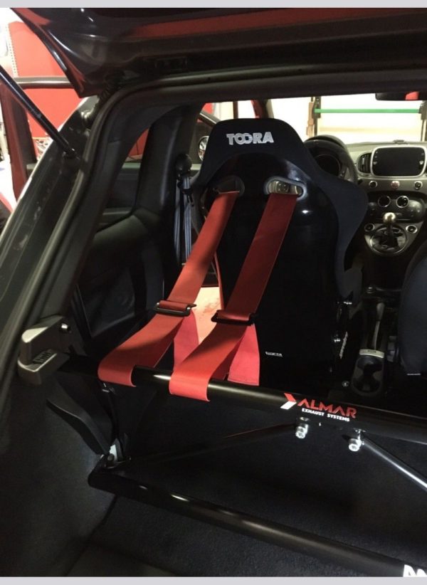 Barre anti-rapprochement arrière avec biellettes DNA Racing PC0945 Abarth – Image 7