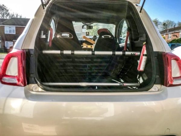 Barre anti-rapprochement arrière supérieur DNA Racing PC0959 pour Abarth 500 – Image 4