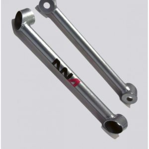 Kit barre de renfort pour passage de roue avant DNA Racing PC0495 pour Abarth 500 / 595 / 695