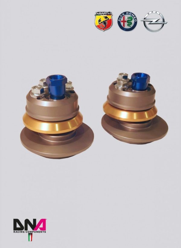 Kit de réglage supérieur avant sur uniball DNA Racing PC0286 pour Abarth, Fiat, Alfa & Opel