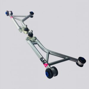 Kit de triangles avant, bras de suspension DNA Racing PC0135 pour Abarth, Fiat, Alfa Romeo & Opel