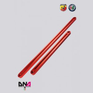 Kit 2 barres anti-rapprochements avant inférieur DNA Racing PC0101 pour Abarth, Fiat, Alfa Romeo & Opel
