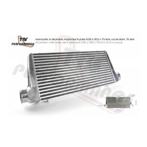 Intercooler frontal universel 600X300 en aluminium "TBF Performance"