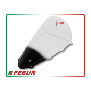 Bulle en plexiglas transparent Febur avec relief Ducati 1299 Panigale 2015-2018