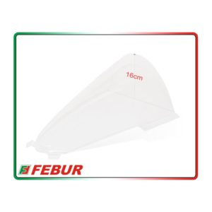 Bulle en plexiglas transparent Febur avec relief Ducati Panigale V4R 2019