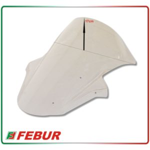 Bulle en plexiglas transparent Febur avec relief Kawasaki ZX-10R 2011-2015