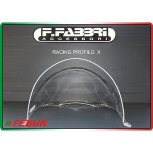 Bulle compétition en plexiglas transparent Febur Aprilia RSV 1000 Mille 2001-2003