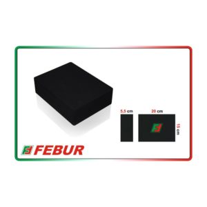 Feuille adhésive en mousse néoprène pour selle de moto 200 x 150 x 55mm