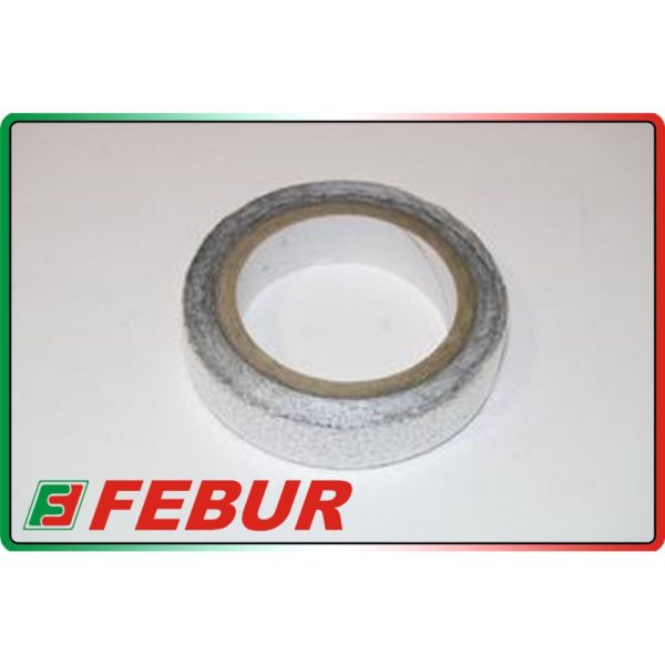 Rouleau adhésif Fébur en aluminium texturé Teknofibra 5 mètres