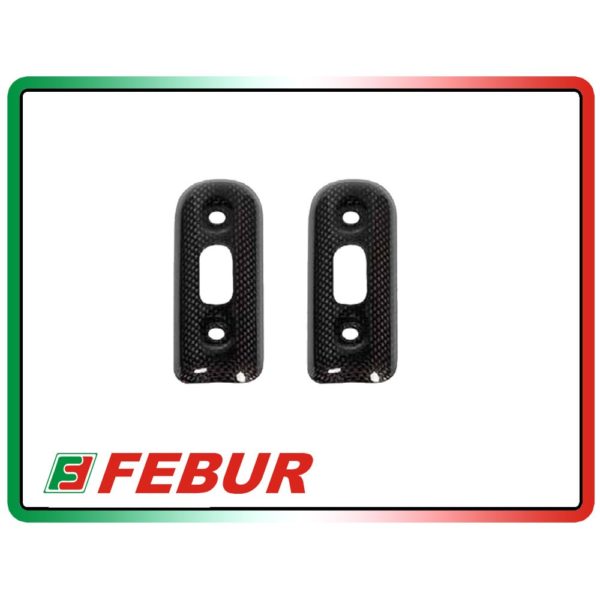 Pare-chaleur d’échappement carbone Fébur pour Ducati Monster S2R S4R S4RS 2003-2008
