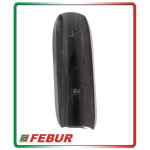 Pare-chaleur d’échappement carbone Fébur pour Yamaha T-Max 500 2001-2006