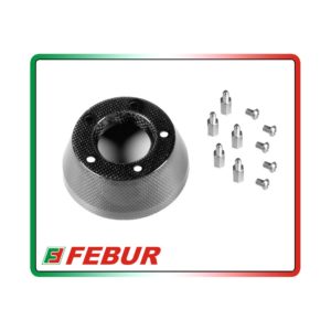 Embout d’échappement carbone Fébur Yamaha T-Max 500 2001-2006