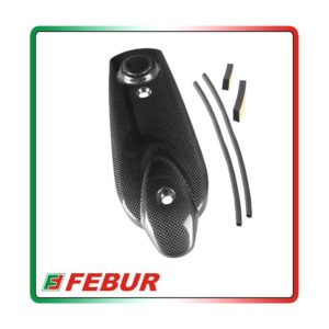 Couvercle de transmission Fébur carbone Yamaha T-Max 500 2001-2011