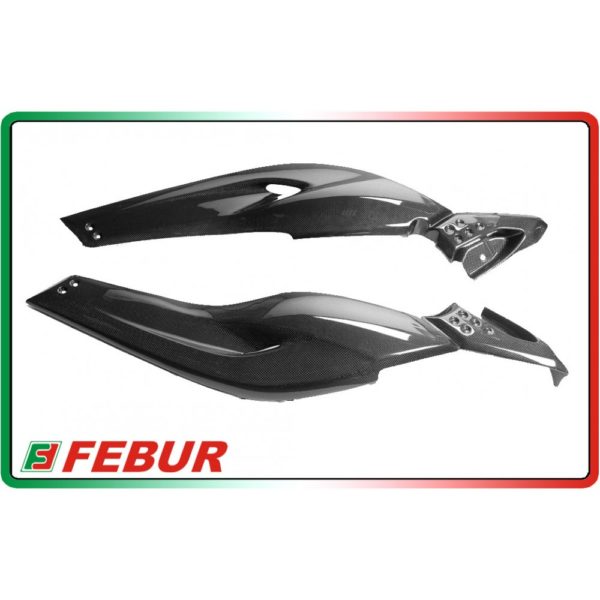 Cache latéraux carbone Fébur Yamaha T-Max 500 2008-2011