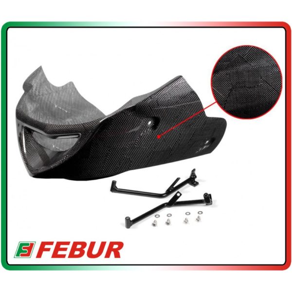 Sabot carbone Fébur Yamaha FZ6 (2003-2009)