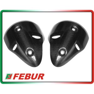 Cache de silencieux en carbone Febur pour Ducati Monster 696 & 1100 (2008-2009)