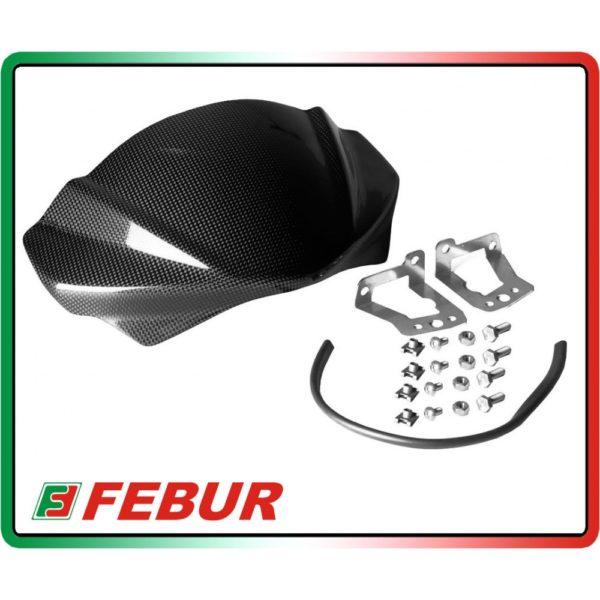 Cache avant carbone Fébur Ducati Monster 696 796 1100 (2008-2014)