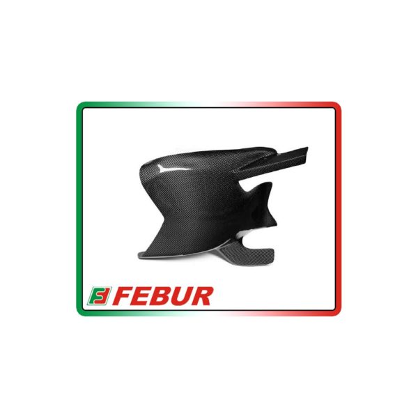 Cache de bras oscillant carbone Febur pour Ducati 848, 1098 & 1198