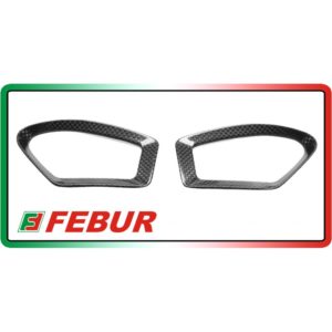 Paire couvre-réservoir carbone Fébur Ducati Monster 696 796 1100 (2008-2014)