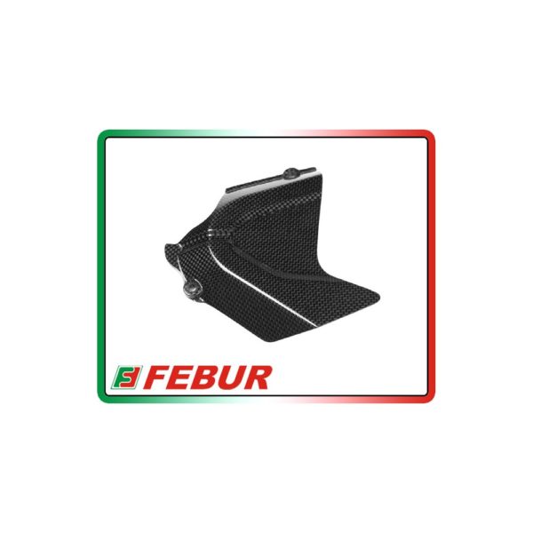Cache-pignon en carbone Fébur Ducati 848 1098 1198 (2007-2013)