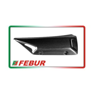 Protection d’échappement carbone Fébur Yamaha T-Max 500 530 (2008-2016)