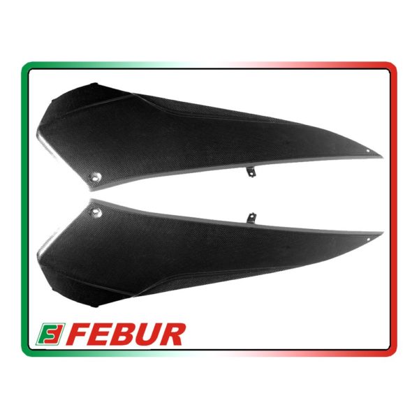 Paire de cache carbone Fébur Yamaha T-Max 500 (2008-2011)