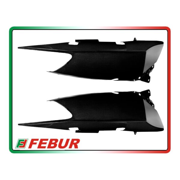 Cache latéraux carbone Fébur Yamaha T-Max 500 (2008-2011)