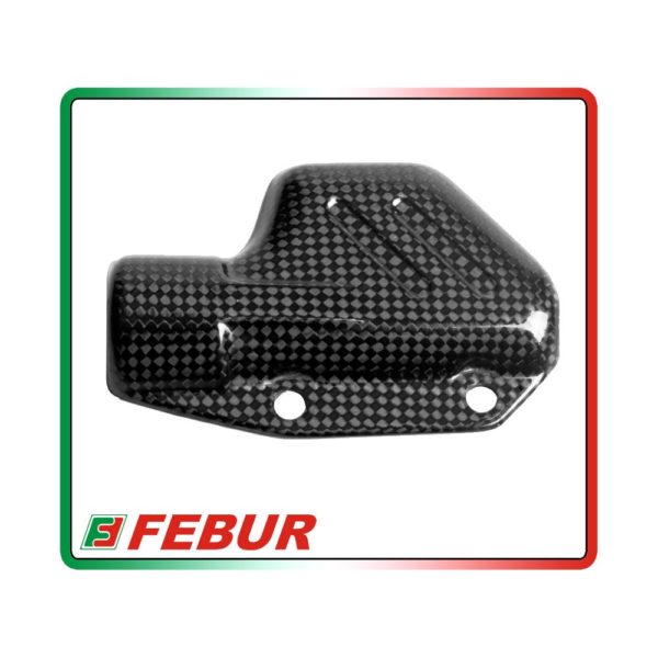 Couvercle de maître-cylindre de frein carbone Fébur Ducati Hypermotard 796 1100 (2008-2012)