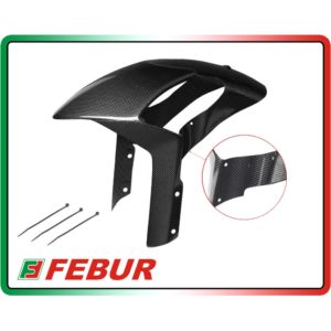 Garde-boue avant carbone Fébur Ducati Monster 696 796 1100 (2010-2014) avec ABS
