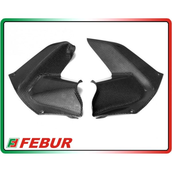 Paire d'extracteurs d'air carbone Fébur Ducati Multistrada 1200 (2010-2014)