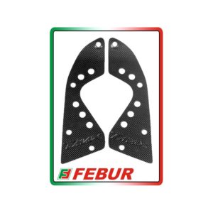 Paire de repose pied carbone fébur Yamaha T-Max 500 (2008-2011)
