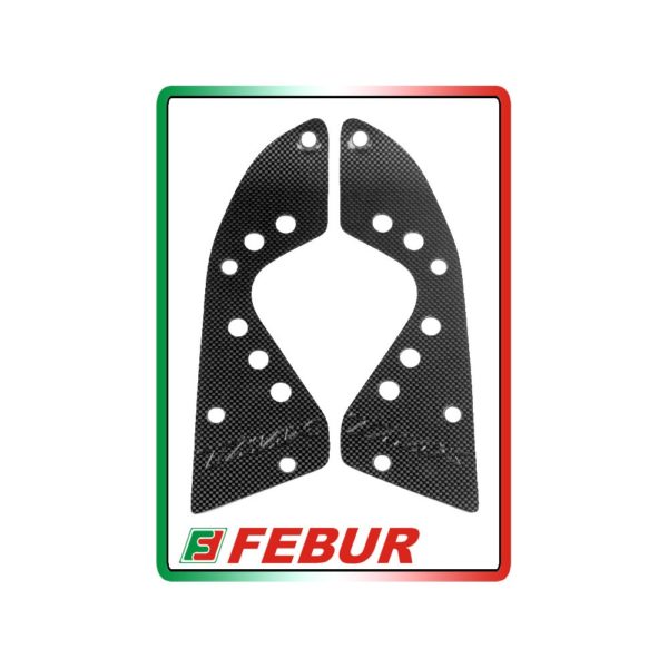 Paire de repose pied carbone fébur Yamaha T-Max 500 (2008-2011)