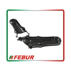 Cache distribution en carbone Febur pour Ducati Hypermotard 1100 EVO (2008-2012)