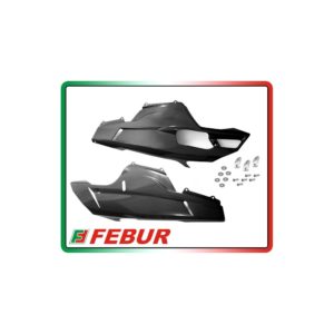 Paire de cache carbone Fébur Ducati 848 1098 1198 (2007-2013)