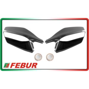 Protège mains en carbone Febur pour Ducati Multistrada (2010-2014)