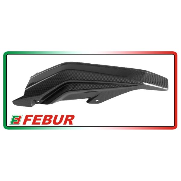 Cache de chaîne en carbone Febur pour Yamaha T-Max 530 (2012-2016)