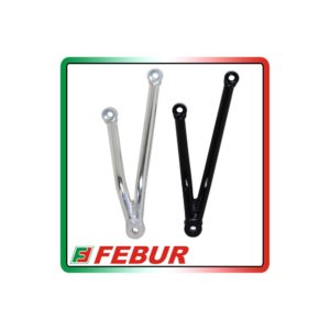 Support de silencieux d’échappement Fébur en aluminium BMW S1000RR 2009-2018