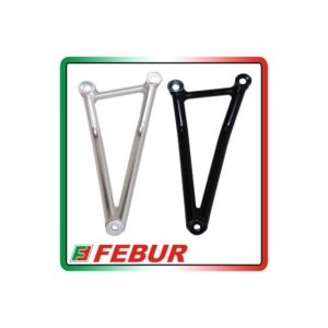 Support de silencieux d’échappement Fébur en aluminium Kawasaki ZX-10R (2011-2015)